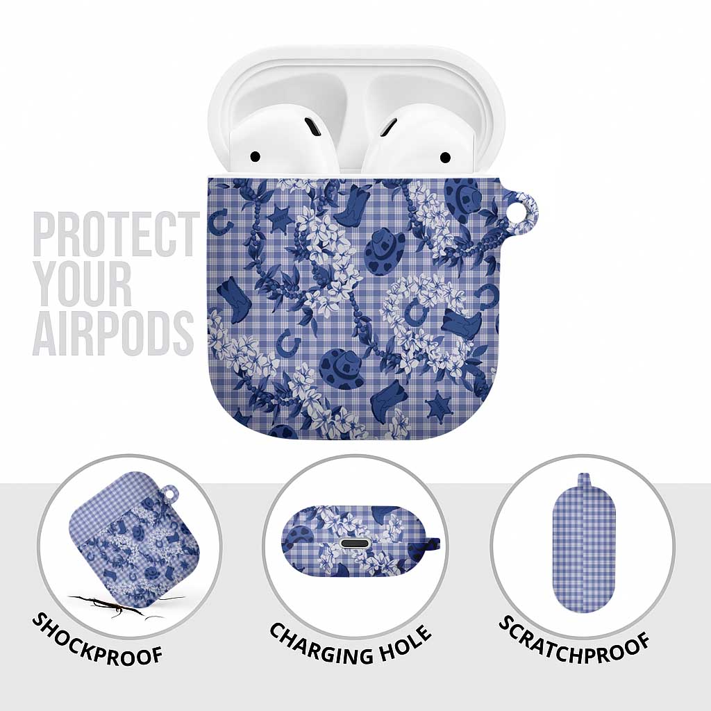 Mokihana Maile Ilima Leis Paniolo Palaka AirPods Case Hawaiian Polu Spirit - Polynesian Pride