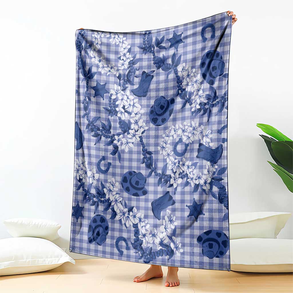 Mokihana Maile Ilima Leis Paniolo Palaka Blanket Hawaiian Polu Spirit - Polynesian Pride