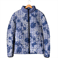 Mokihana Maile Ilima Leis Paniolo Palaka Padded Jacket Hawaiian Polu Spirit - Polynesian Pride