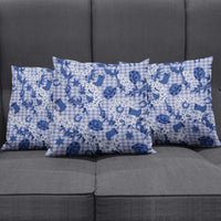 Mokihana Maile Ilima Leis Paniolo Palaka Pillow Cover Hawaiian Polu Spirit - Polynesian Pride