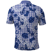 Mokihana Maile Ilima Leis Paniolo Palaka Polo Shirt Hawaiian Polu Spirit - Polynesian Pride