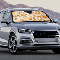 Mokihana Maile Ilima Leis Paniolo Palaka Auto Sun Shade Hawaiian Kula Spirit - Polynesian Pride