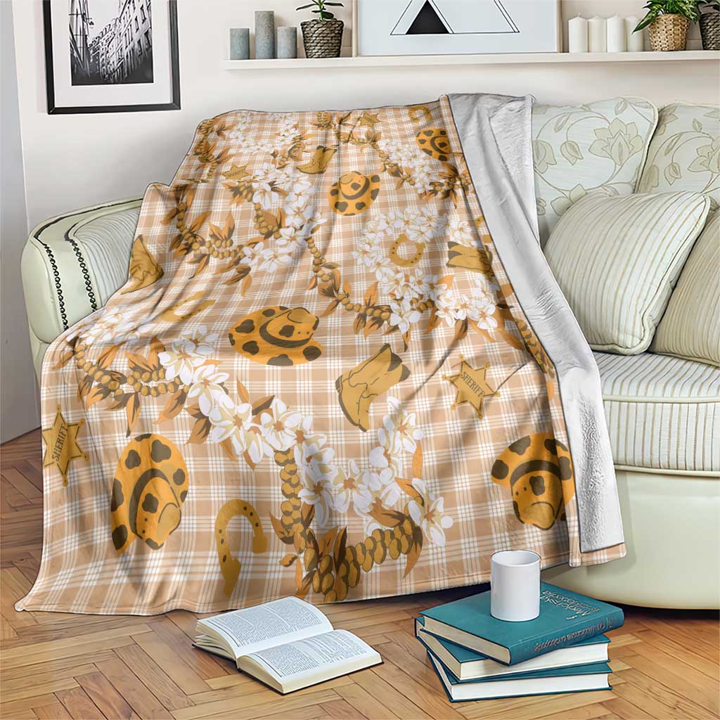 Mokihana Maile Ilima Leis Paniolo Palaka Blanket Hawaiian Kula Spirit - Polynesian Pride