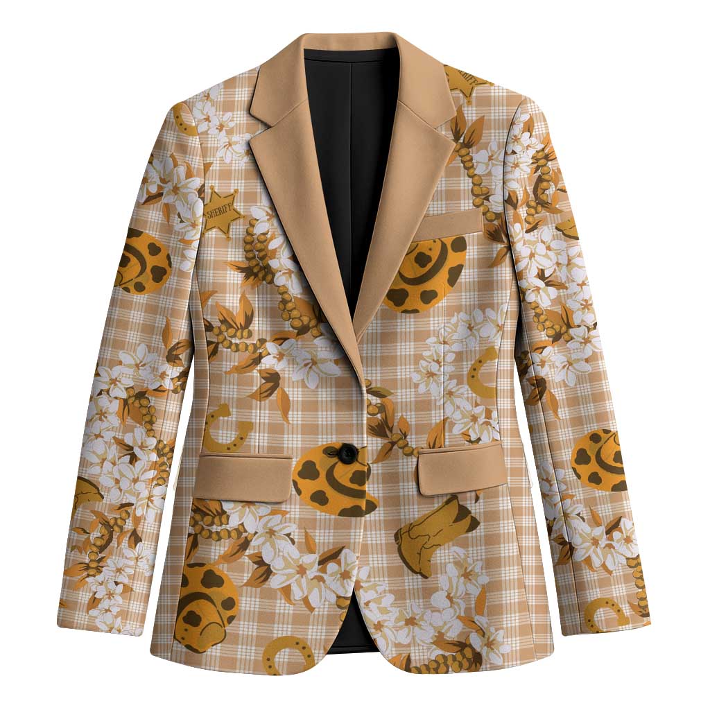 Mokihana Maile Ilima Leis Paniolo Palaka Blazer Hawaiian Kula Spirit - Polynesian Pride