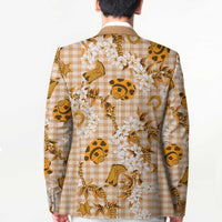 Mokihana Maile Ilima Leis Paniolo Palaka Blazer Hawaiian Kula Spirit - Polynesian Pride