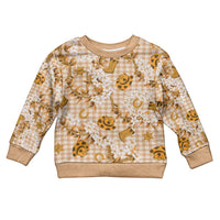 Mokihana Maile Ilima Leis Paniolo Palaka Kid Ugly Christmas Sweater Hawaiian Kula Spirit - Polynesian Pride