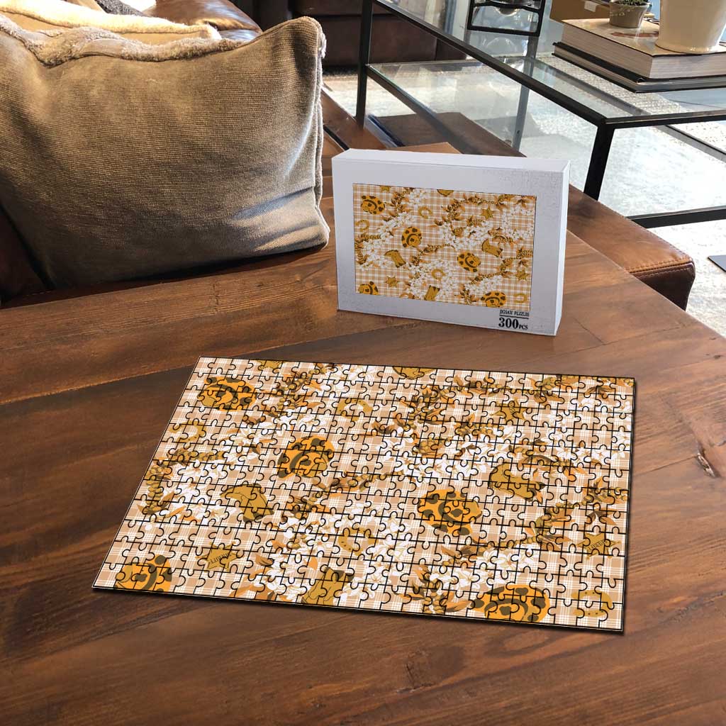 Mokihana Maile Ilima Leis Paniolo Palaka Puzzle Hawaiian Kula Spirit - Polynesian Pride