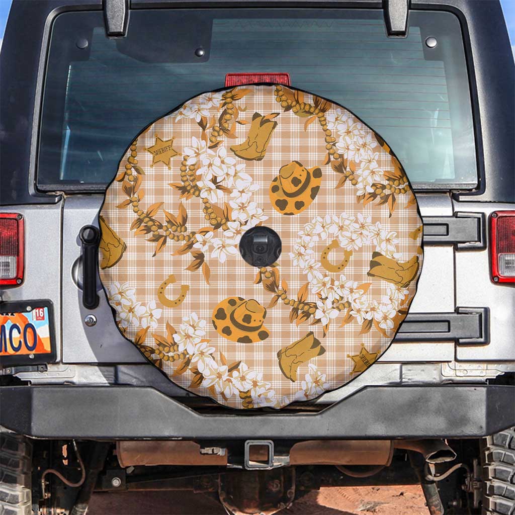 Mokihana Maile Ilima Leis Paniolo Palaka Spare Tire Cover Hawaiian Kula Spirit - Polynesian Pride
