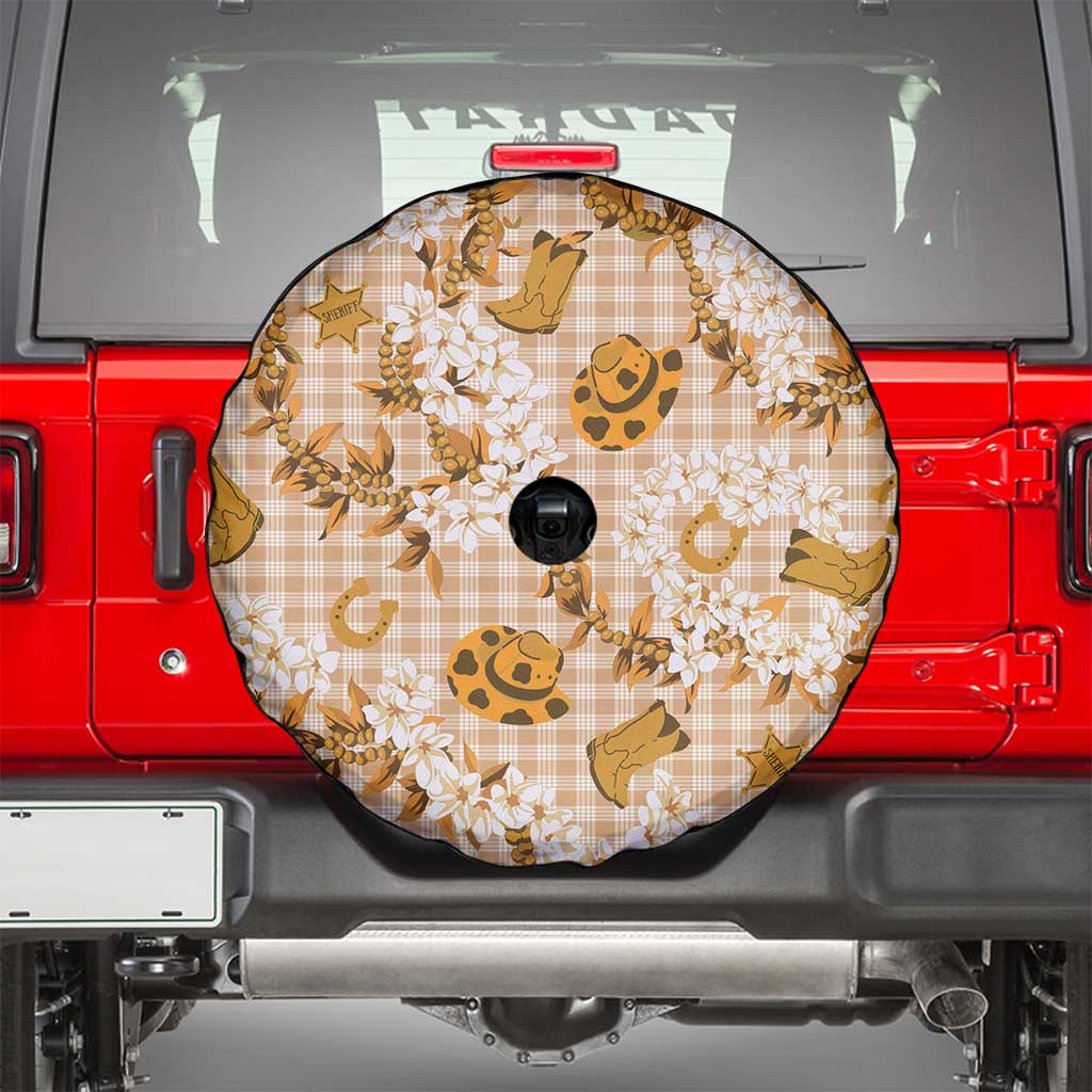 Mokihana Maile Ilima Leis Paniolo Palaka Spare Tire Cover Hawaiian Kula Spirit - Polynesian Pride