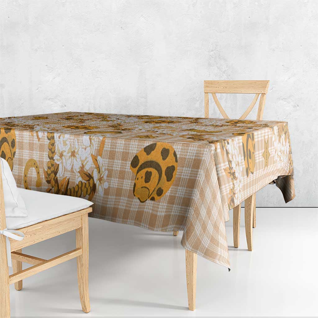 Mokihana Maile Ilima Leis Paniolo Palaka Tablecloth Hawaiian Kula Spirit - Polynesian Pride