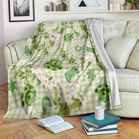 Mokihana Maile Ilima Leis Paniolo Palaka Blanket Hawaiian Omaomo Ala Spirit - Polynesian Pride