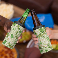 Mokihana Maile Ilima Leis Paniolo Palaka 4 in 1 Can Cooler Tumbler Hawaiian Omaomo Ala Spirit - Polynesian Pride