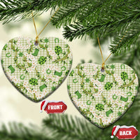 Mokihana Maile Ilima Leis Paniolo Palaka Ceramic Ornament Hawaiian Omaomo Ala Spirit - Polynesian Pride