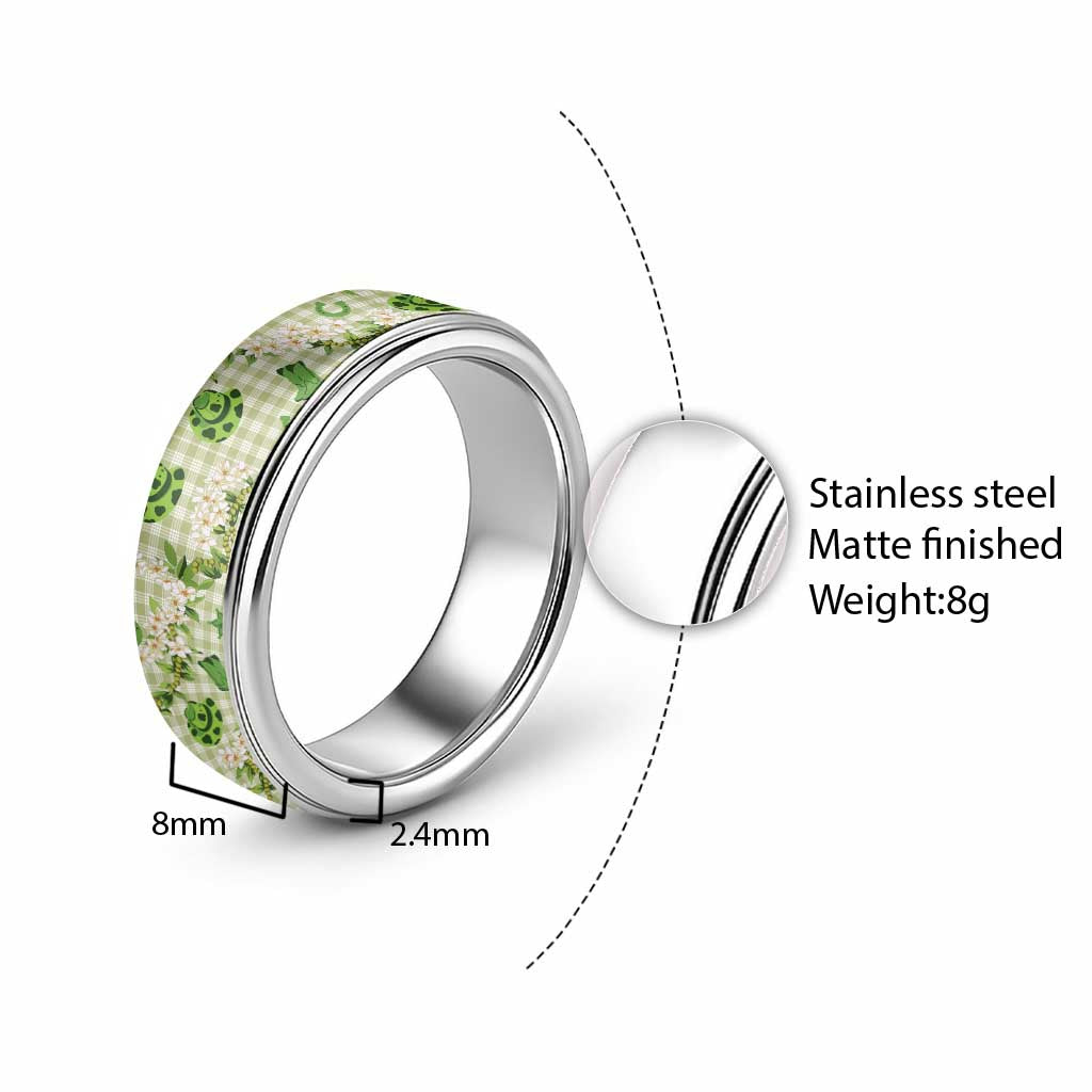 Mokihana Maile Ilima Leis Paniolo Palaka Classic Ring Hawaiian Omaomo Ala Spirit - Polynesian Pride