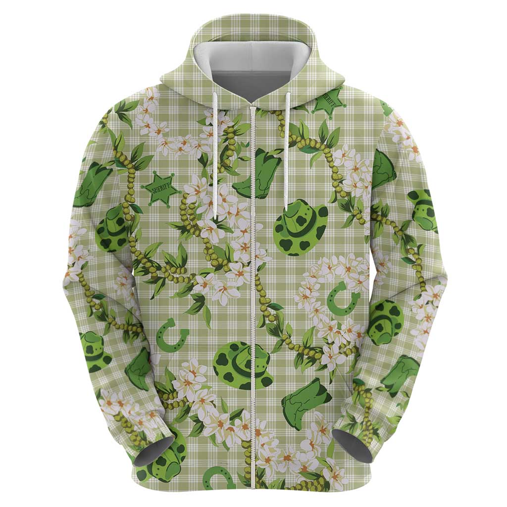 Mokihana Maile Ilima Leis Paniolo Palaka Hoodie Hawaiian Omaomo Ala Spirit - Polynesian Pride