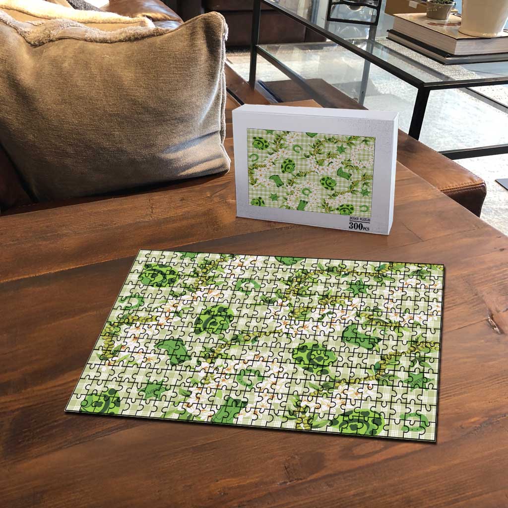 Mokihana Maile Ilima Leis Paniolo Palaka Puzzle Hawaiian Omaomo Ala Spirit - Polynesian Pride