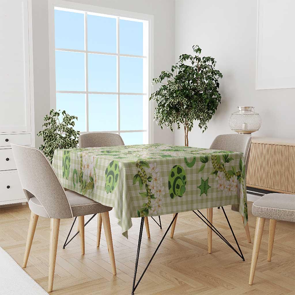 Mokihana Maile Ilima Leis Paniolo Palaka Tablecloth Hawaiian Omaomo Ala Spirit - Polynesian Pride
