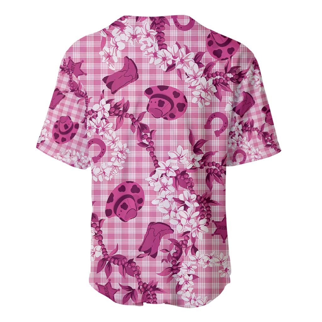 Mokihana Maile Ilima Leis Paniolo Palaka Baseball Jersey Hawaiian Omaomo Ulaula Spirit - Polynesian Pride