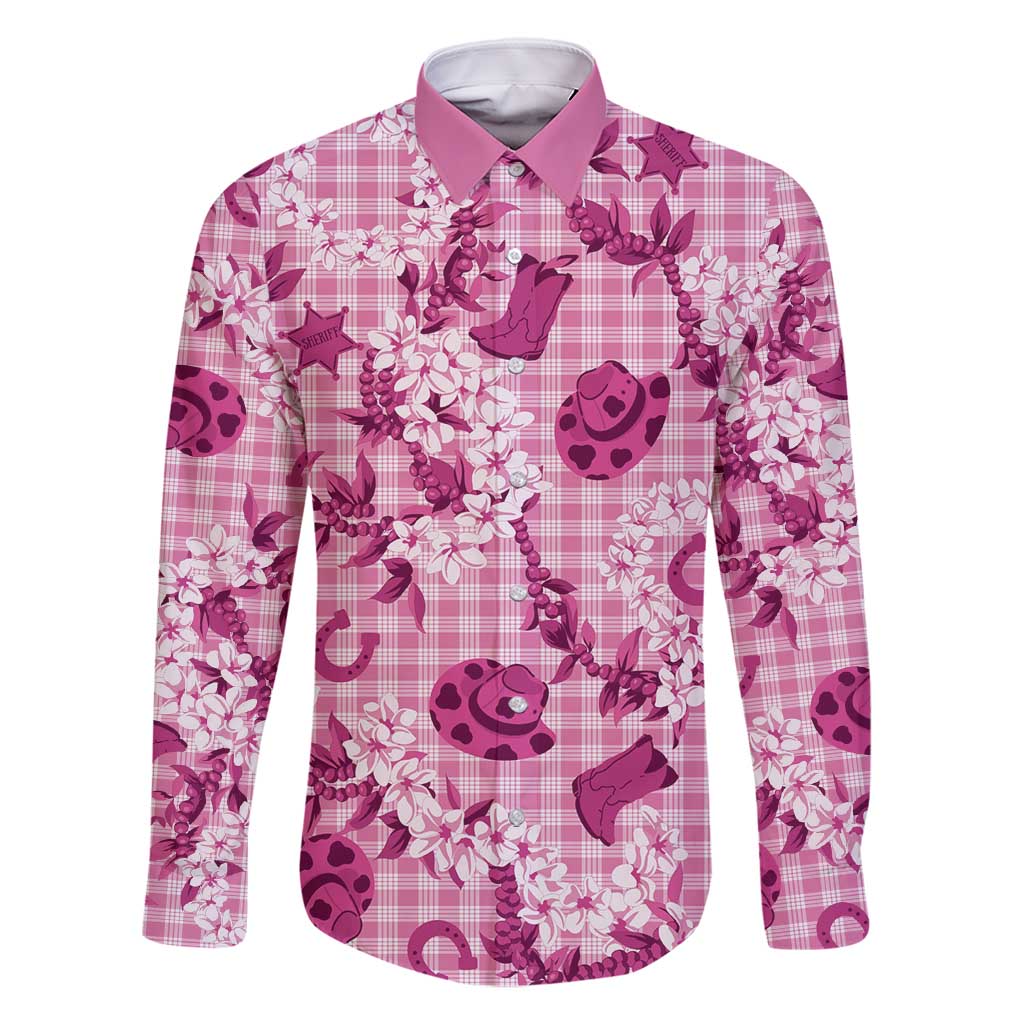 Mokihana Maile Ilima Leis Paniolo Palaka Family Matching Summer Maxi Dress and Hawaiian Shirt Hawaiian Omaomo Ulaula Spirit - Polynesian Pride