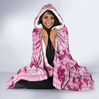 Mokihana Maile Ilima Leis Paniolo Palaka Hooded Blanket Hawaiian Omaomo Ulaula Spirit - Polynesian Pride