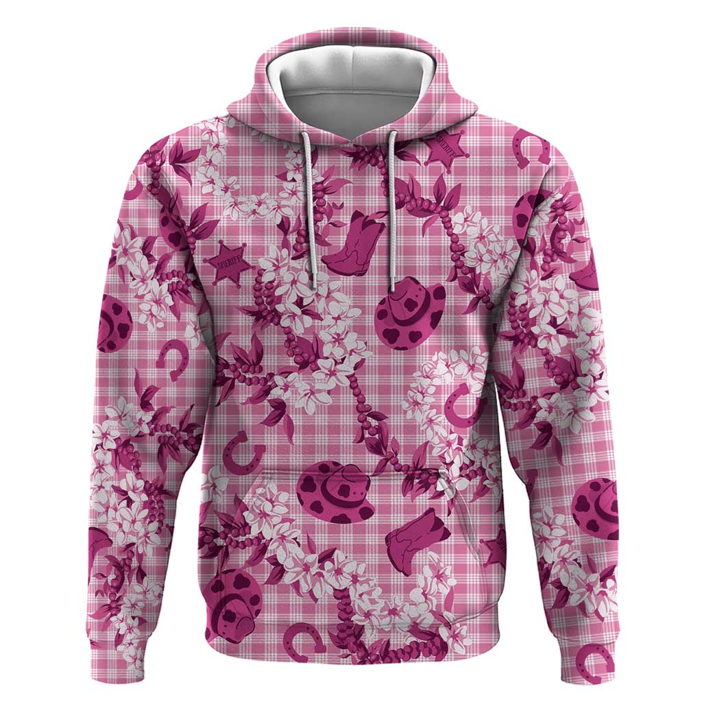 Mokihana Maile Ilima Leis Paniolo Palaka Hoodie Hawaiian Omaomo Ulaula Spirit - Polynesian Pride