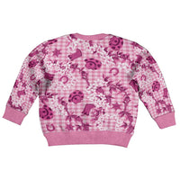 Mokihana Maile Ilima Leis Paniolo Palaka Kid Ugly Christmas Sweater Hawaiian Omaomo Ulaula Spirit - Polynesian Pride