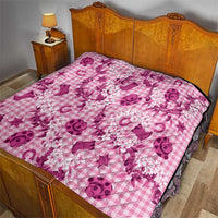 Mokihana Maile Ilima Leis Paniolo Palaka Quilt Hawaiian Omaomo Ulaula Spirit - Polynesian Pride