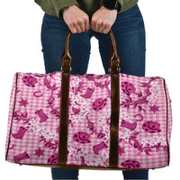 Mokihana Maile Ilima Leis Paniolo Palaka Travel Bag Hawaiian Omaomo Ulaula Spirit - Polynesian Pride