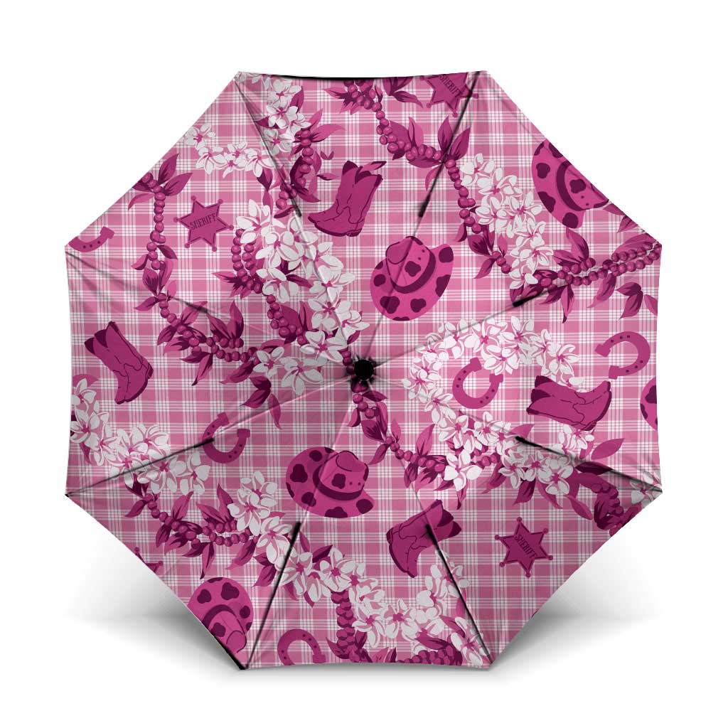 Mokihana Maile Ilima Leis Paniolo Palaka Umbrella Hawaiian Omaomo Ulaula Spirit - Polynesian Pride