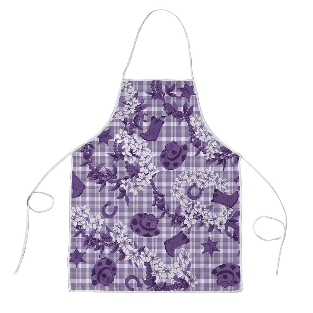 Mokihana Maile Ilima Leis Paniolo Palaka Apron Hawaiian Poni Spirit - Polynesian Pride
