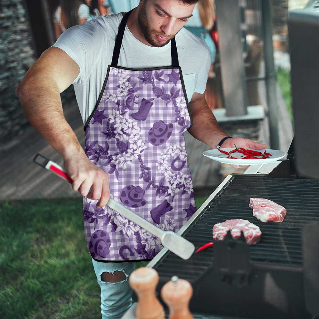 Mokihana Maile Ilima Leis Paniolo Palaka Apron Hawaiian Poni Spirit - Polynesian Pride