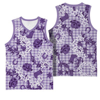 Mokihana Maile Ilima Leis Paniolo Palaka Basketball Jersey Hawaiian Poni Spirit - Polynesian Pride