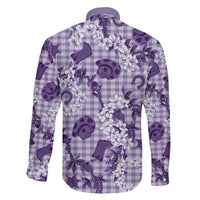 Mokihana Maile Ilima Leis Paniolo Palaka Family Matching Puletasi and Hawaiian Shirt Hawaiian Poni Spirit LT9 - Polynesian Pride