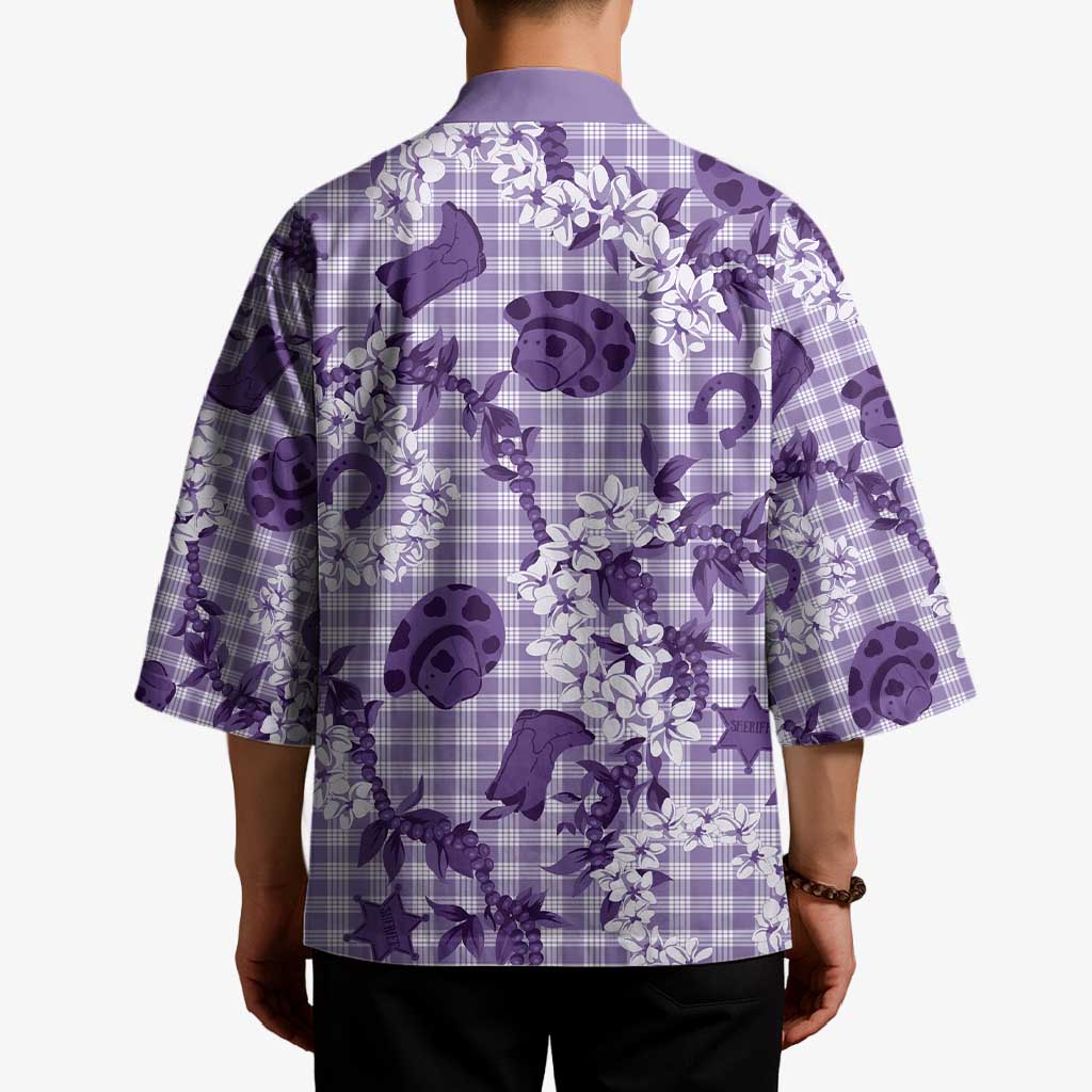 Mokihana Maile Ilima Leis Paniolo Palaka Kimono Hawaiian Poni Spirit - Polynesian Pride