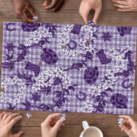 Mokihana Maile Ilima Leis Paniolo Palaka Puzzle Hawaiian Poni Spirit - Polynesian Pride