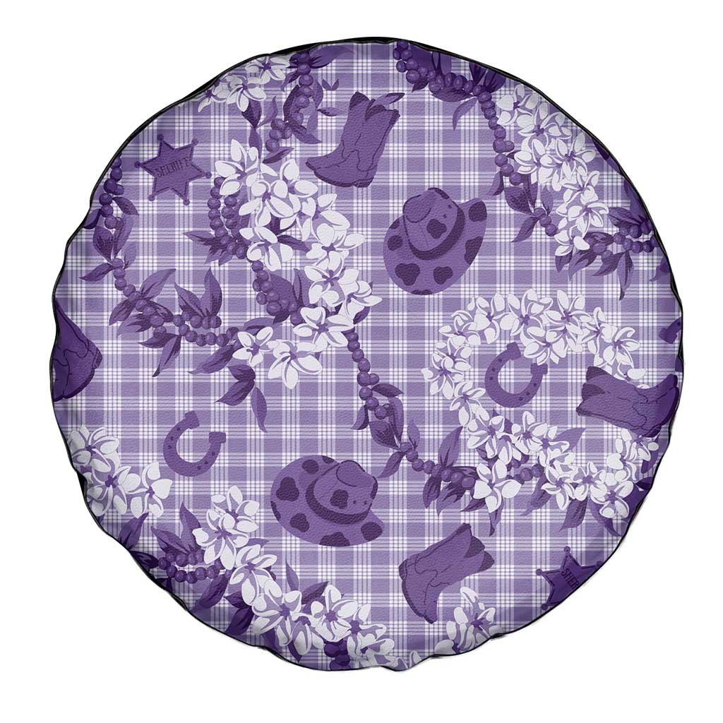 Mokihana Maile Ilima Leis Paniolo Palaka Spare Tire Cover Hawaiian Poni Spirit - Polynesian Pride
