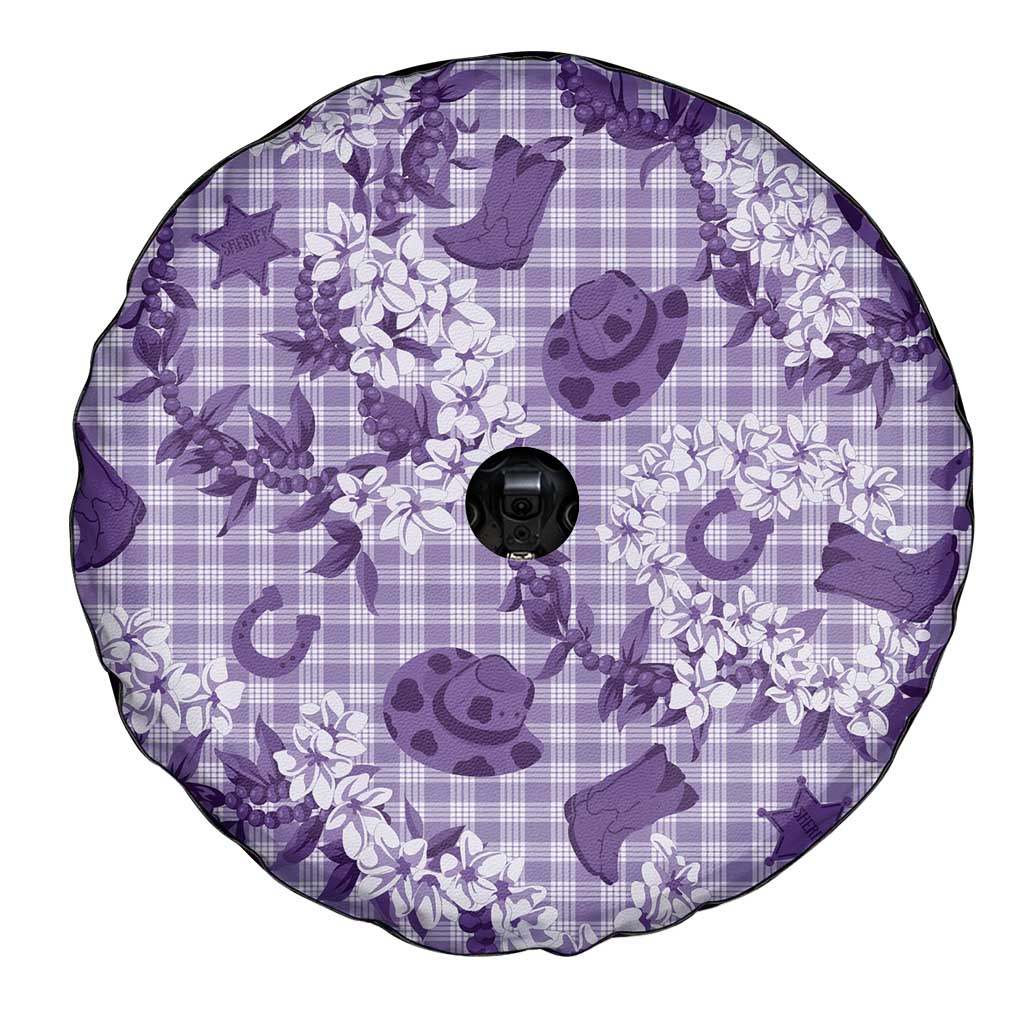 Mokihana Maile Ilima Leis Paniolo Palaka Spare Tire Cover Hawaiian Poni Spirit - Polynesian Pride