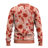 Mokihana Maile Ilima Leis Paniolo Palaka Ugly Christmas Sweater Hawaiian Ulaula Spirit - Polynesian Pride