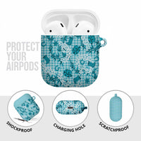 Mokihana Maile Ilima Leis Paniolo Palaka AirPods Case Hawaiian Polu Opa Spirit - Polynesian Pride