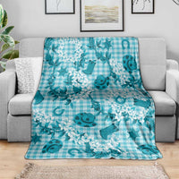 Mokihana Maile Ilima Leis Paniolo Palaka Blanket Hawaiian Polu Opa Spirit - Polynesian Pride