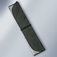 Hawaii Tartan With Hibiscus Auto Sun Shade Polynesian Pattern Vintage