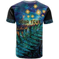 Matariki Te Tau Hou Maori T Shirt New Zealand Silver Fern Night Starry Sky LT9 - Polynesian Pride