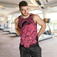 Polynesian Pride Happy Father Day Men Tank Top I Love You Dad - Polynesian Tribal Pink LT9 - Polynesian Pride
