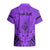 Personalised Polynesian Father's Day Gift For Dad Hawaiian Shirt Super Father In The World - Purple Polynesian Pattern LT9 - Polynesian Pride