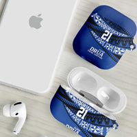 Fiji Rugby Pacific Custom AirPods Case Pasifika Tapa Pattern - Polynesian Pride