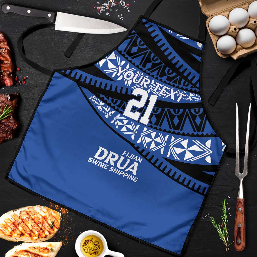 Fiji Rugby Pacific Custom Apron Pasifika Tapa Pattern - Polynesian Pride