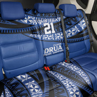 Fiji Rugby Pacific Custom Back Car Seat Cover Pasifika Tapa Pattern LT9 - Polynesian Pride