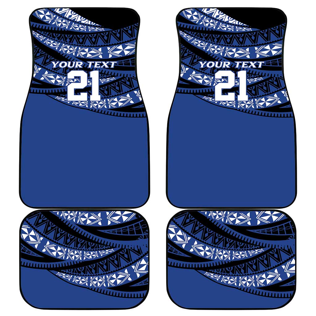Fiji Rugby Pacific Custom Car Mats Pasifika Tapa Pattern LT9 - Polynesian Pride