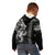 Hawaiian Tribal Kid Hoodie Polynesian Kakau Turtle - White LT9 - Polynesian Pride