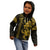 Hawaiian Tribal Kid Hoodie Polynesian Kakau Turtle - Yellow LT9 - Polynesian Pride